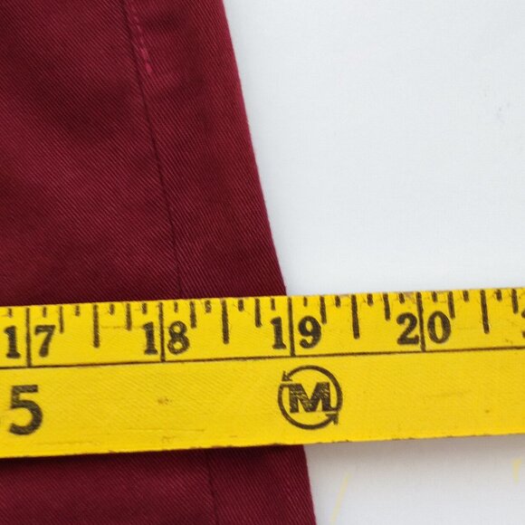 Angry Rabbit jeans women's size 29 burgundy mid-rise - Picture 9 of 12